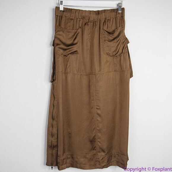 New Nicholas K x Free People Camel Brown Utility Field Skirt, XS - Picture 9 of 16